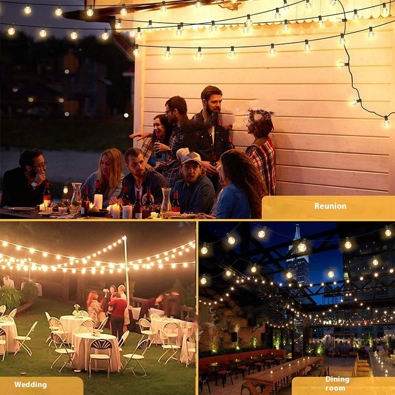 Outdoor G40 Globe String Lights Waterproof LED Festival Decoration