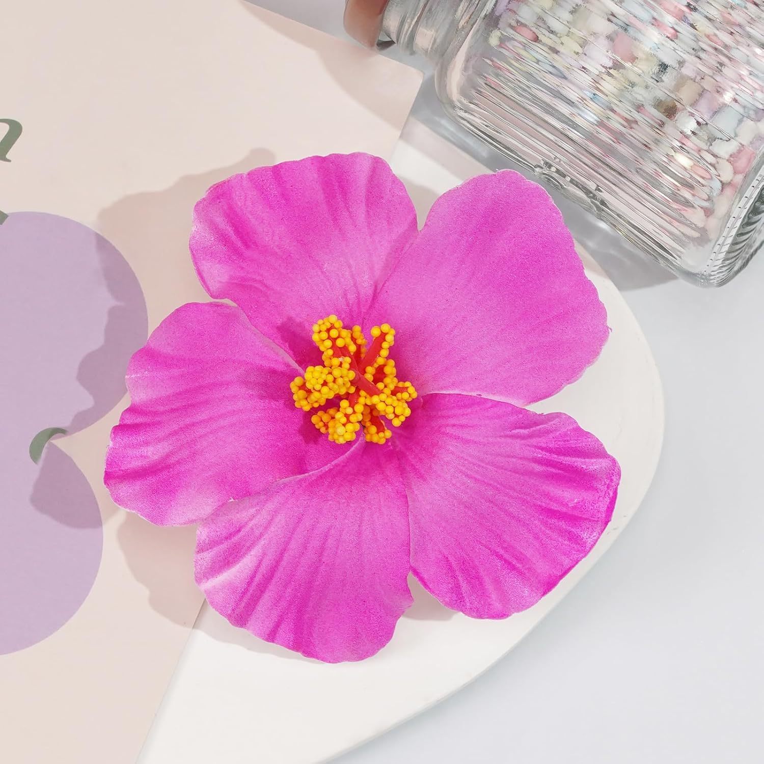 Bohemian Flower Hair Clip for Beach Vacations