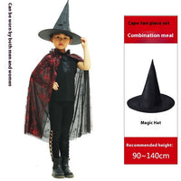 Classic Red cape  Magic hat
