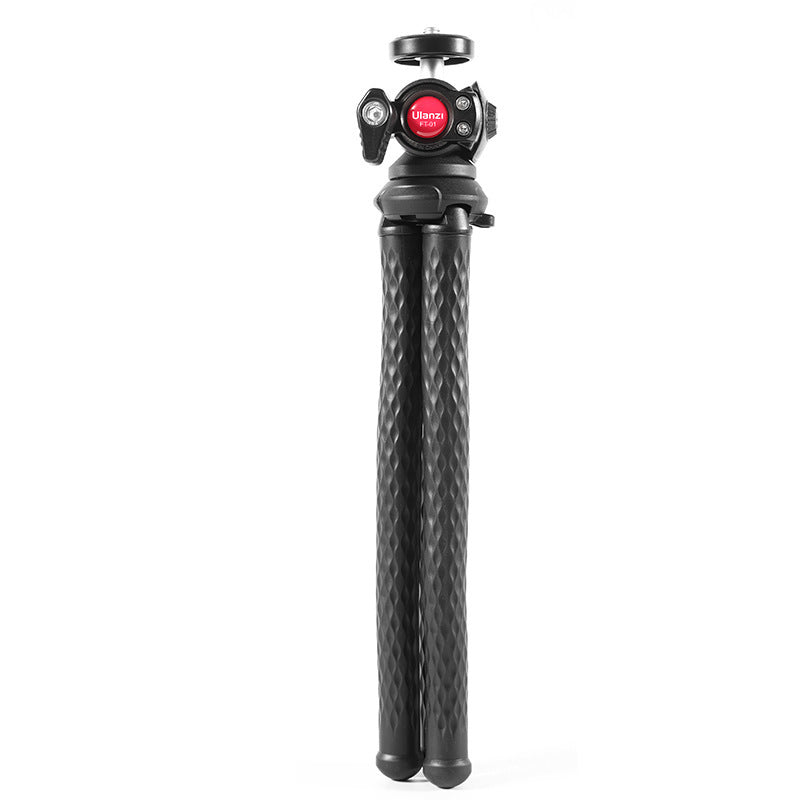 Black Octopus FT-01 Mobile Tripod – Flexible Octopus Gimbal Stand with Phone Clip, 360mm Portable Photography Holder