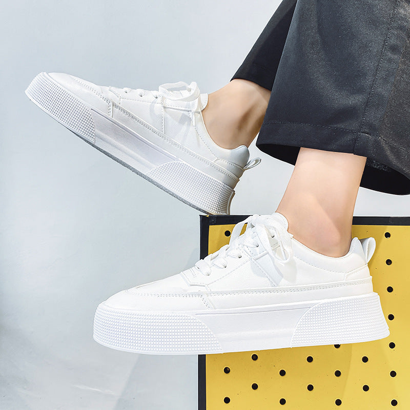 Men's Leisure Sports White Running Shoes