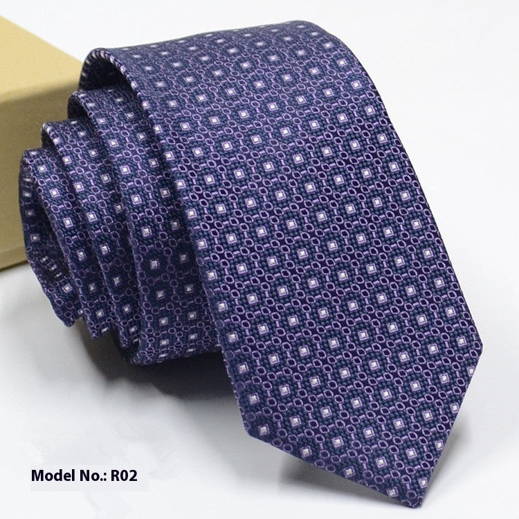 Exquisite Jacquard Wedding Groom Tie