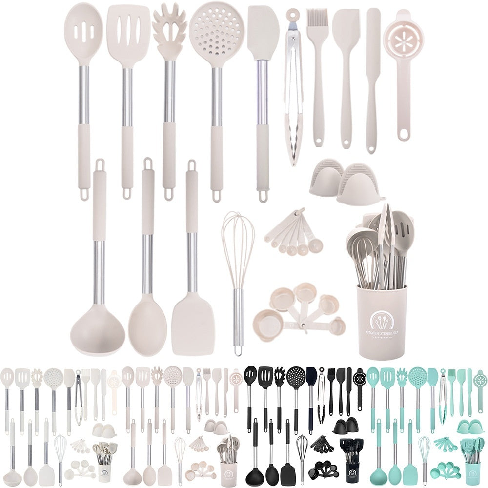 Silicone Nonstick Pot Set For Safe Cooking Kitchenware
