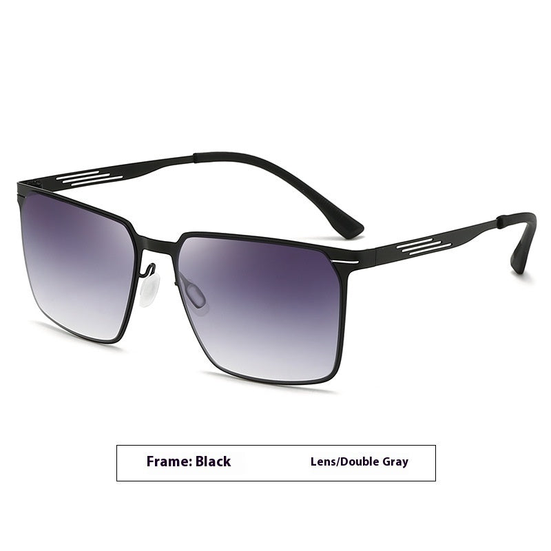 Fashionable Metal Frame Sunglasses
