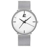 Mesh With Silver White Surface