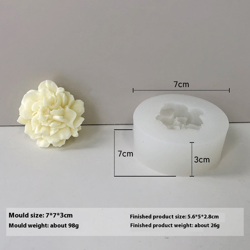 Flower Aromatherapy Candle Silicone Mold DIY