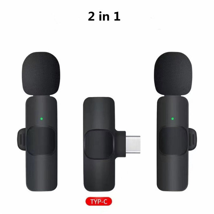 ClearCast™ Wireless Lavalier Microphone – iPhone & Android Compatible