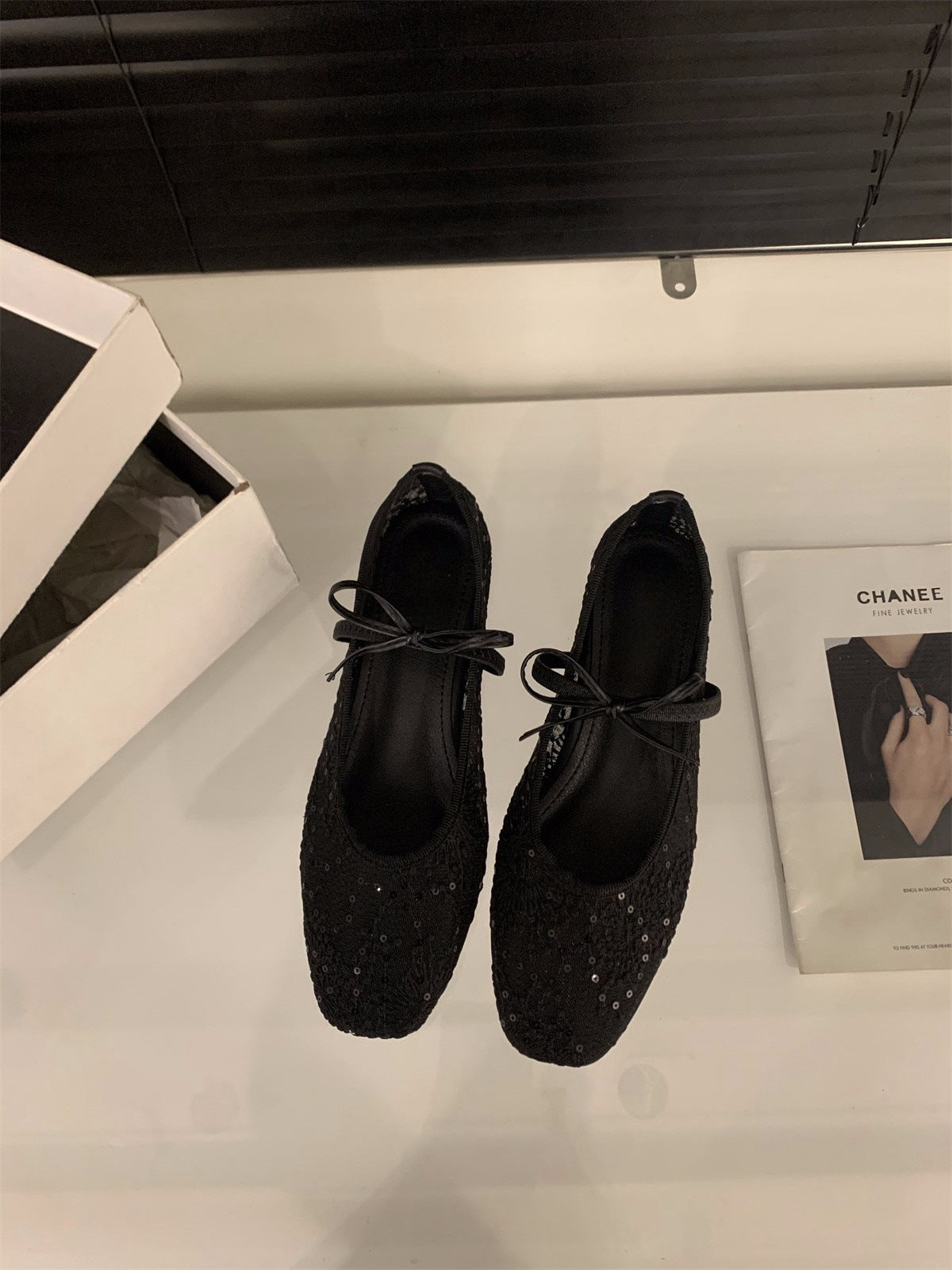 Spring Mesh Breathable Square Toe Mary Jane Pumps