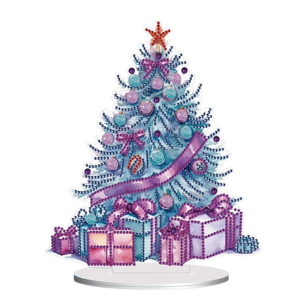 Cute Christmas Tree DIY Diamond Painting Ornaments