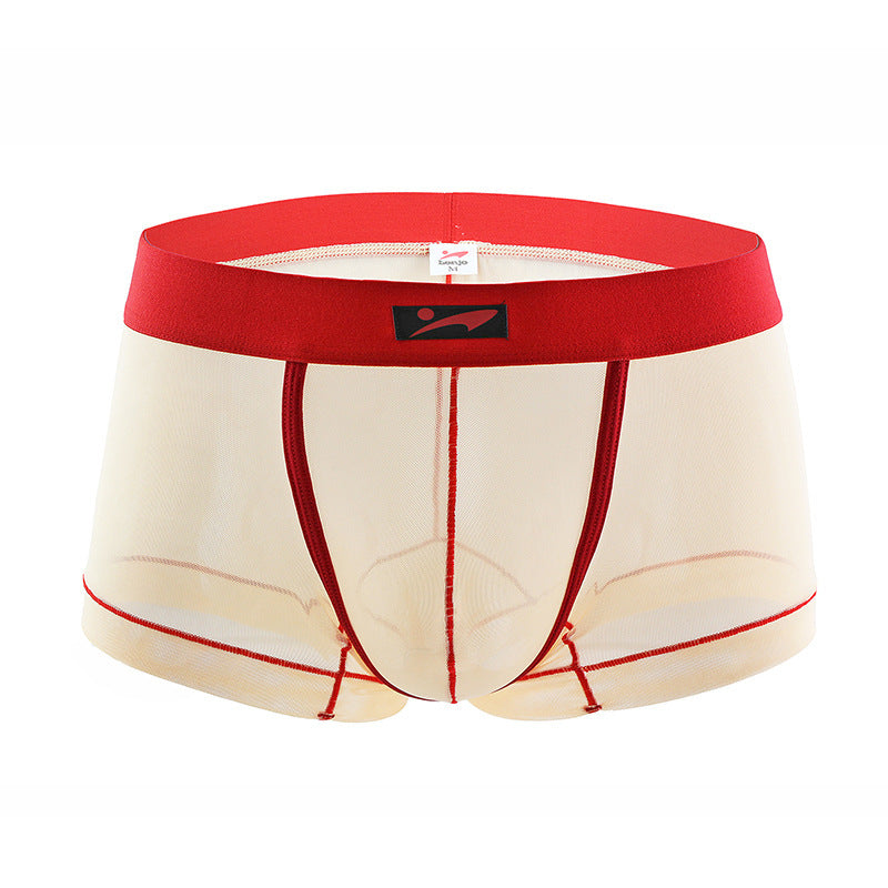 Men's Transparent Mesh Fashion Breathable Underwear
