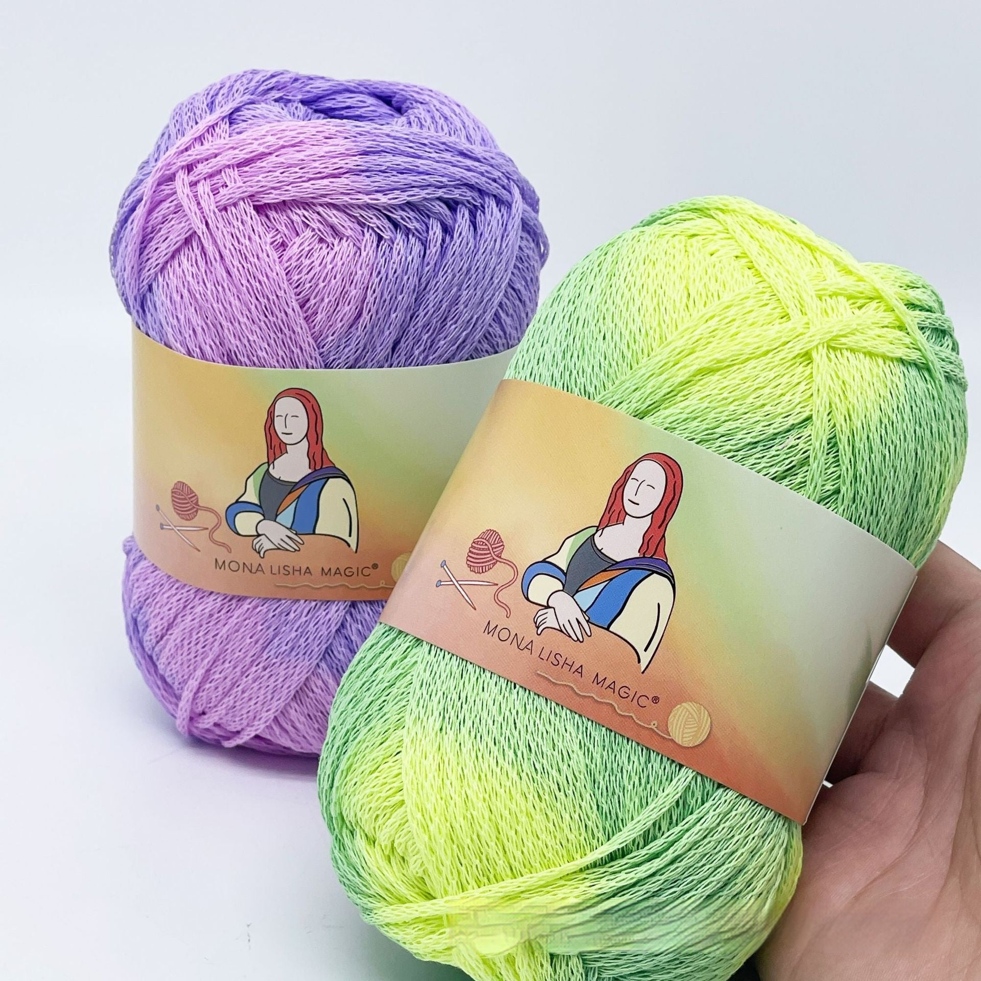 Pure Cotton Temperature-Change Yarn Ball – Handmade DIY Weaving Material