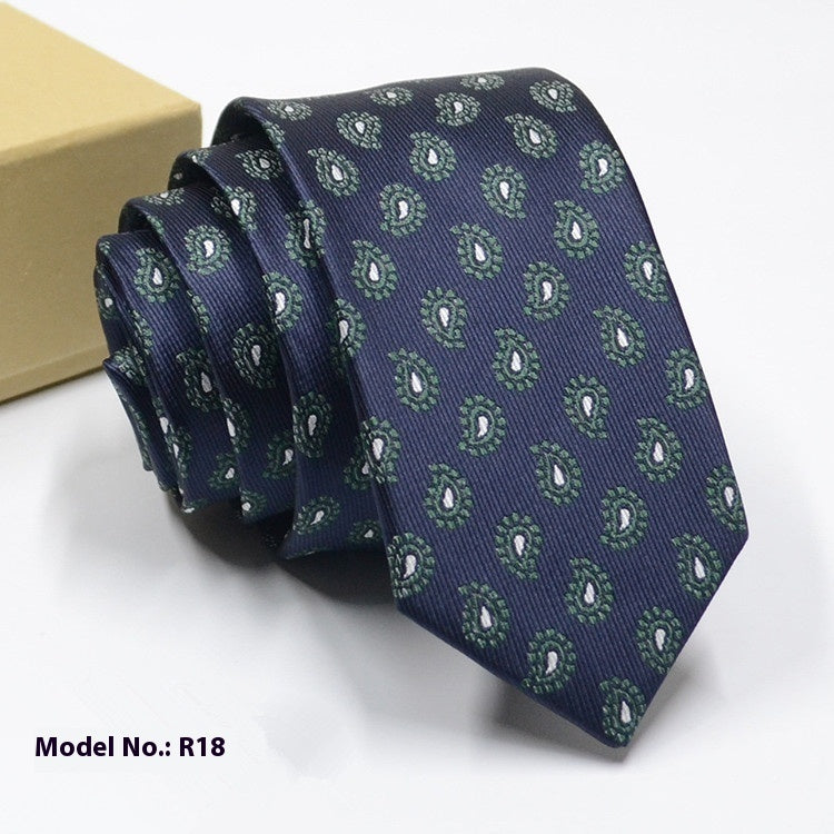 Exquisite Jacquard Wedding Groom Tie
