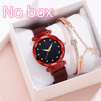Red Watch + Bracelet