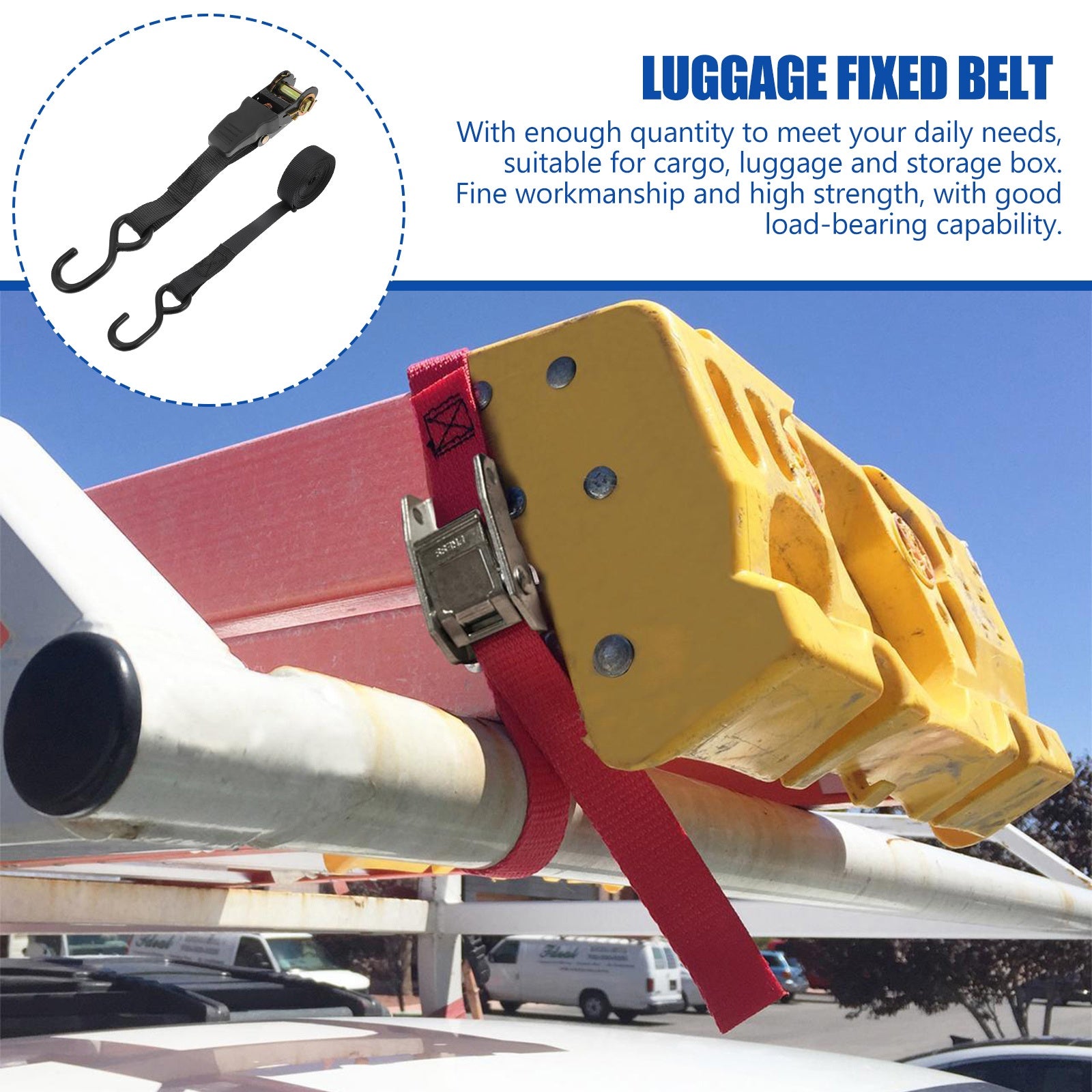 Automobile And Motorcycle Tightening Fixed Belt