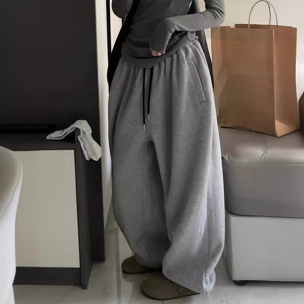 Corduroy Loose Fit Casual Pants – Unisex Japanese Korean Style Trousers