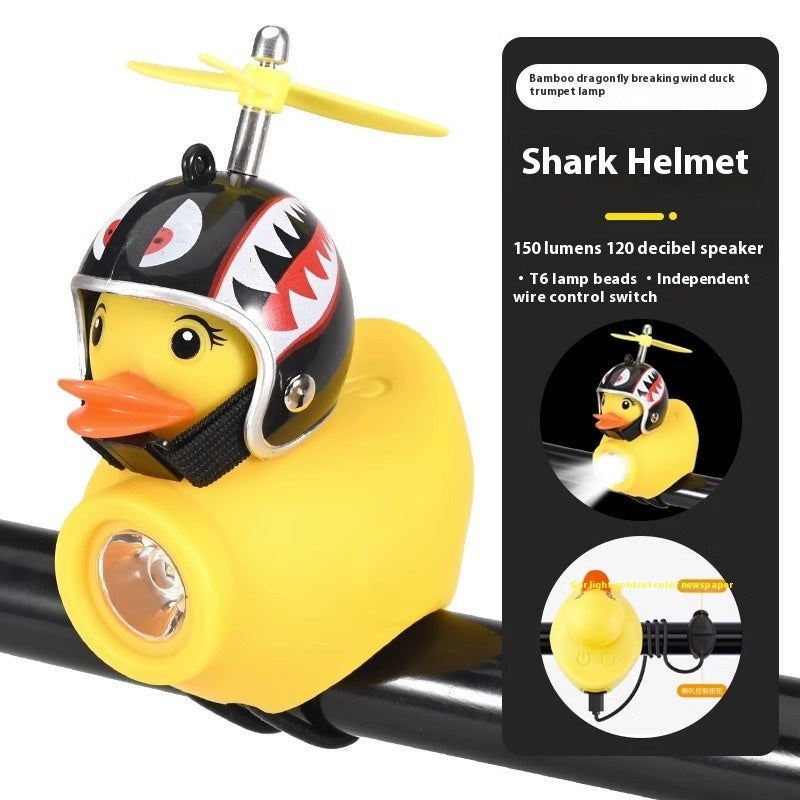 Bicycle Lights Night Riding For Children Broken Wind Duck Horn