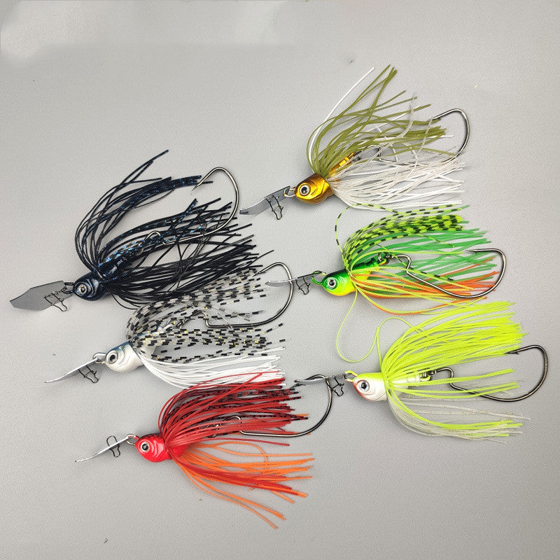 Flap Composite Sequins Rotating Fish Soft Bait