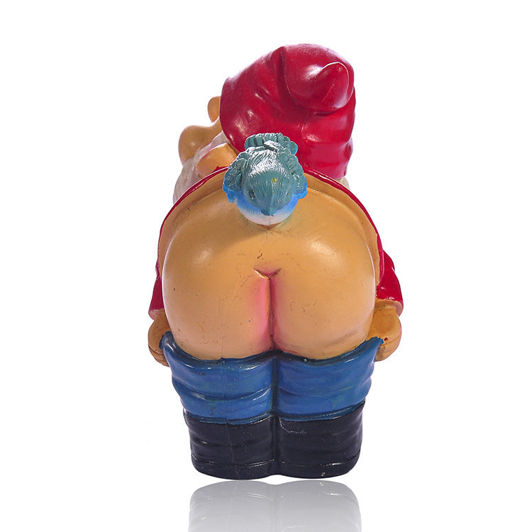 Garden Dwarf Resin Carving Ornament