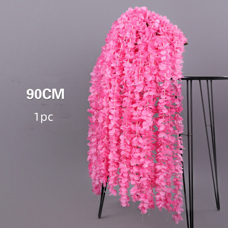Orchid String Ceiling Petals Wedding Arrangement Hanging Home