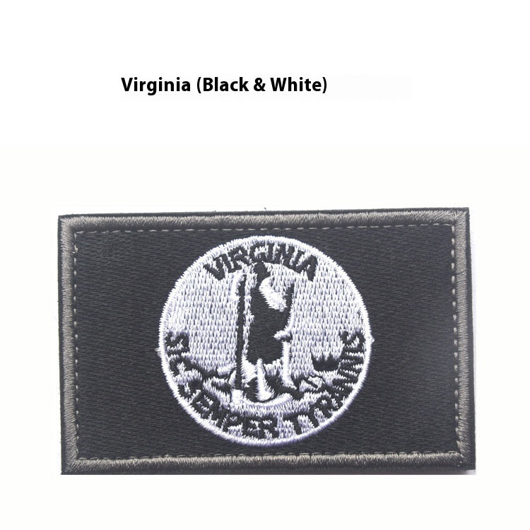 Cross Tactical Medical Badge – Emergency Rescue Embroidered Velcro Label