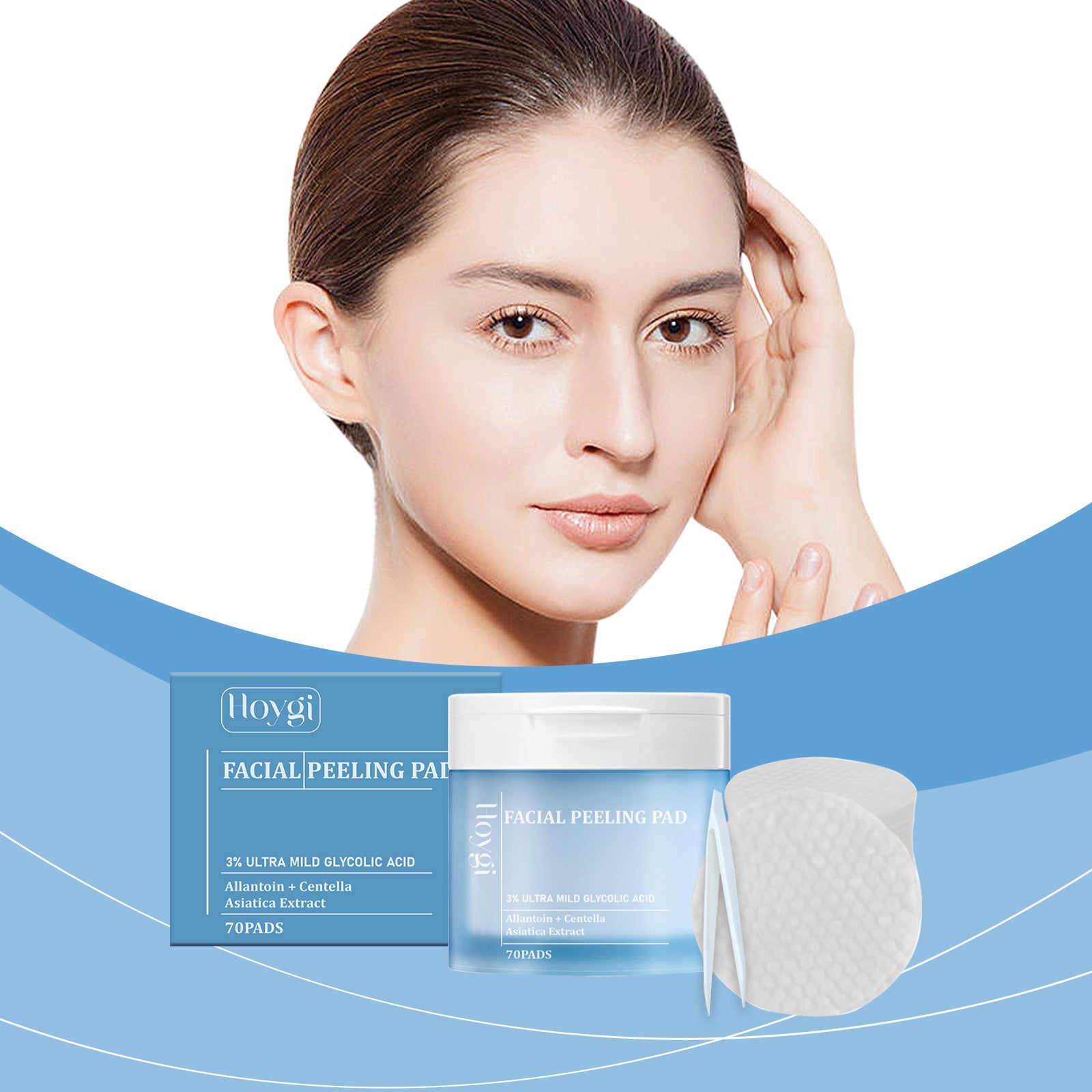 Salicylate Toner Gasket Gentle Cleansing Cutin Hydrating Care Cotton Cloth