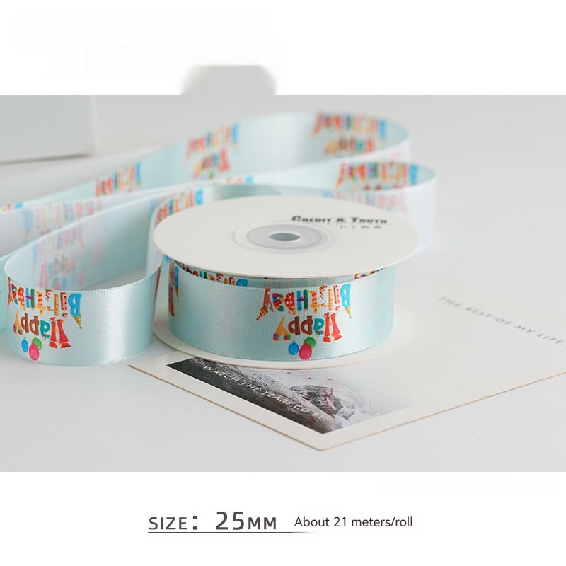 Color Heat Transfer Craft Ribbon Balloon – Cake Decoration, Party DIY, and Gift Wrapping