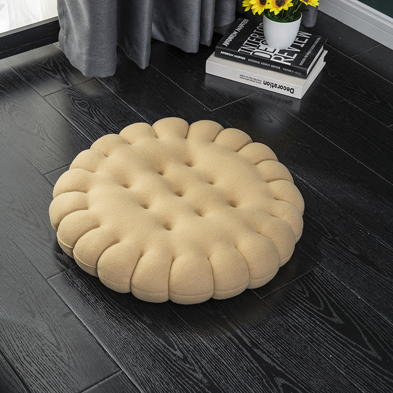 Biscuit Mat Dining Table Chair Mat Japanese Tatami Cushion