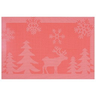 Fashionable Christmas Printed Pvc Table Mat