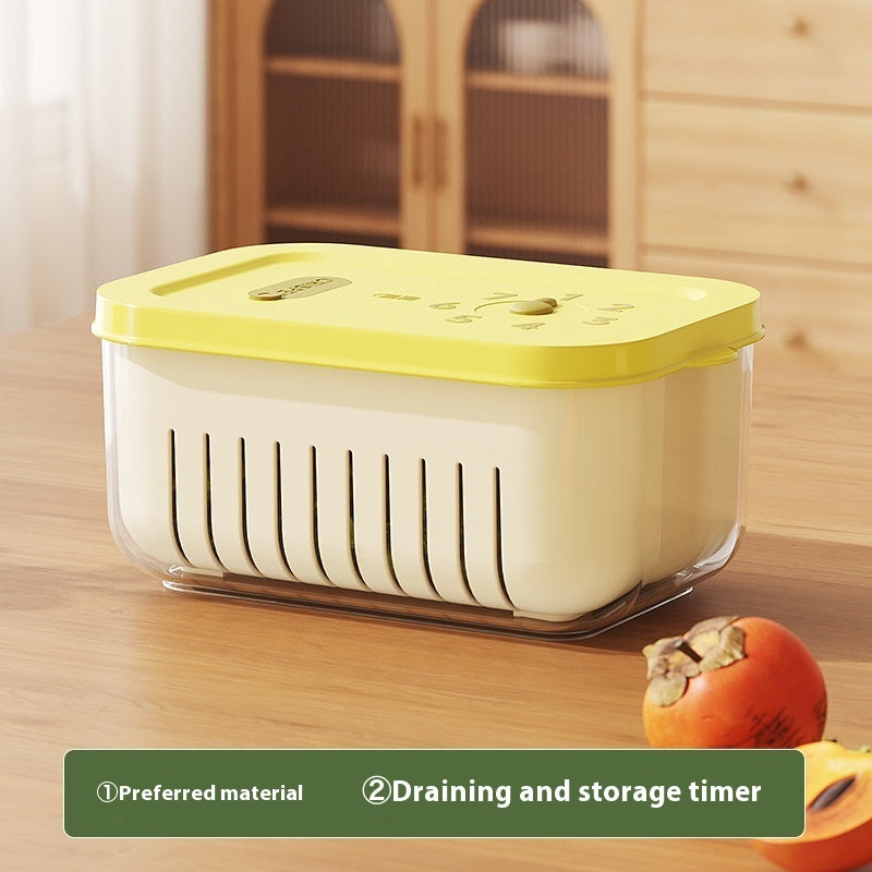 Household Minimalist Kitchen Timing Crisper