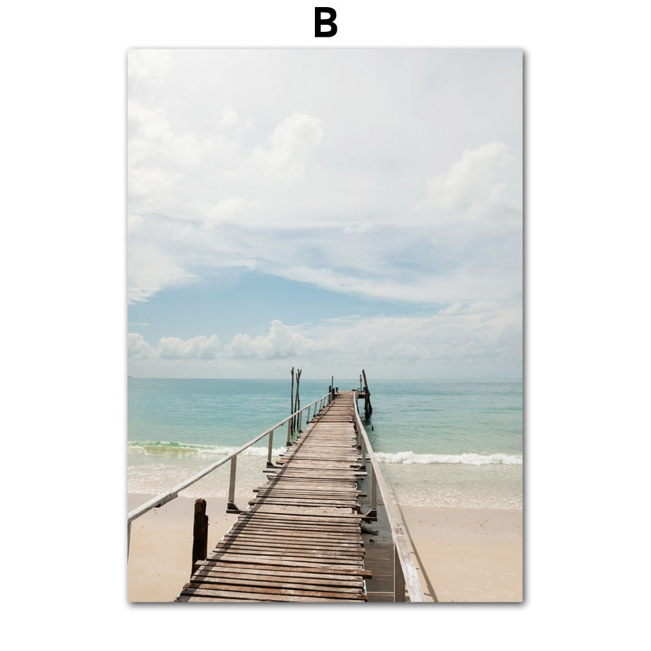 Scandinavian Entrance Wall Art – Frameless Spray-Painted Abstract Canvas Core Painting