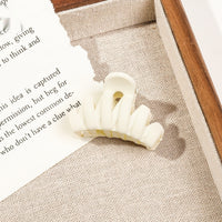 Corrugated Milky White