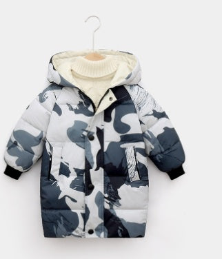 Unisex Baby Relaxed Fit Thickened Warm Polyester Pajama Set