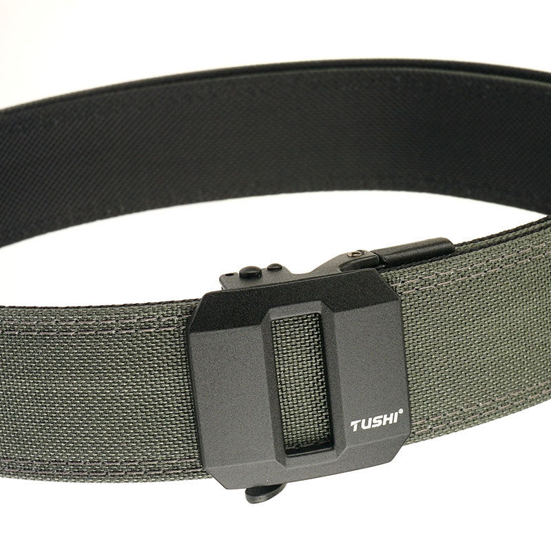 Men's Automatic Buckle Nylon Belt – Business & Casual Style