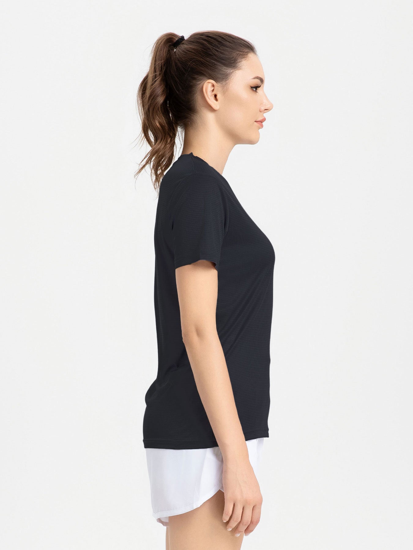 Women’s Quick-Dry Sports T-Shirt – Breathable Short Sleeve Gym & Running Top