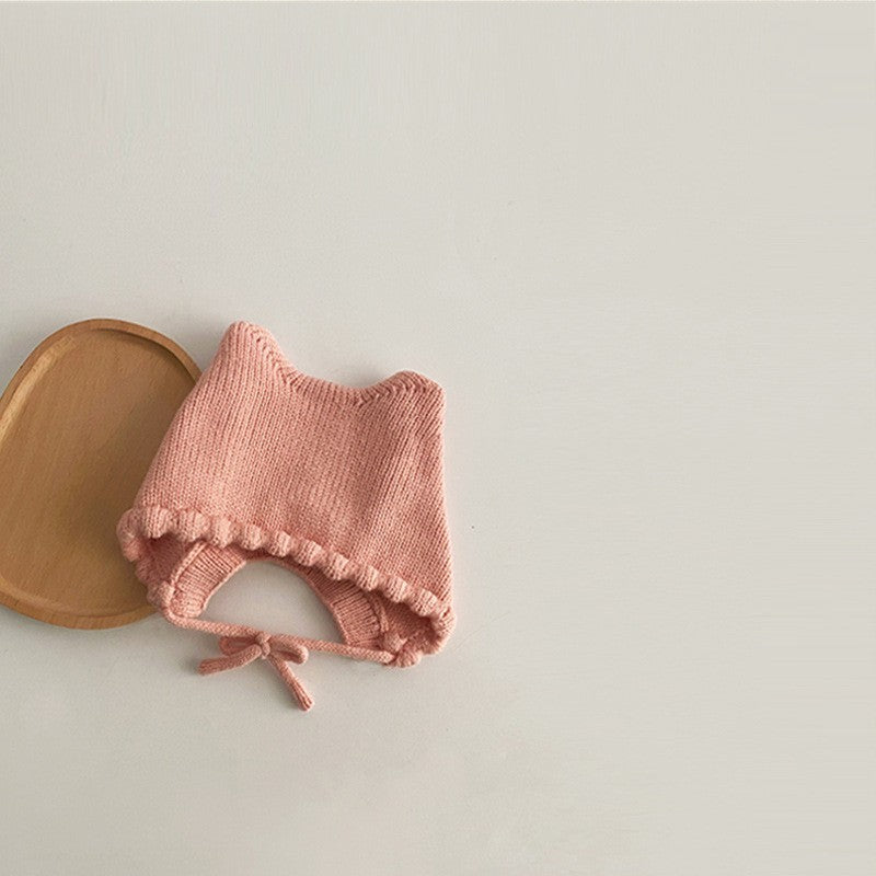 Knitted Ear Protection For Autumn Baby
