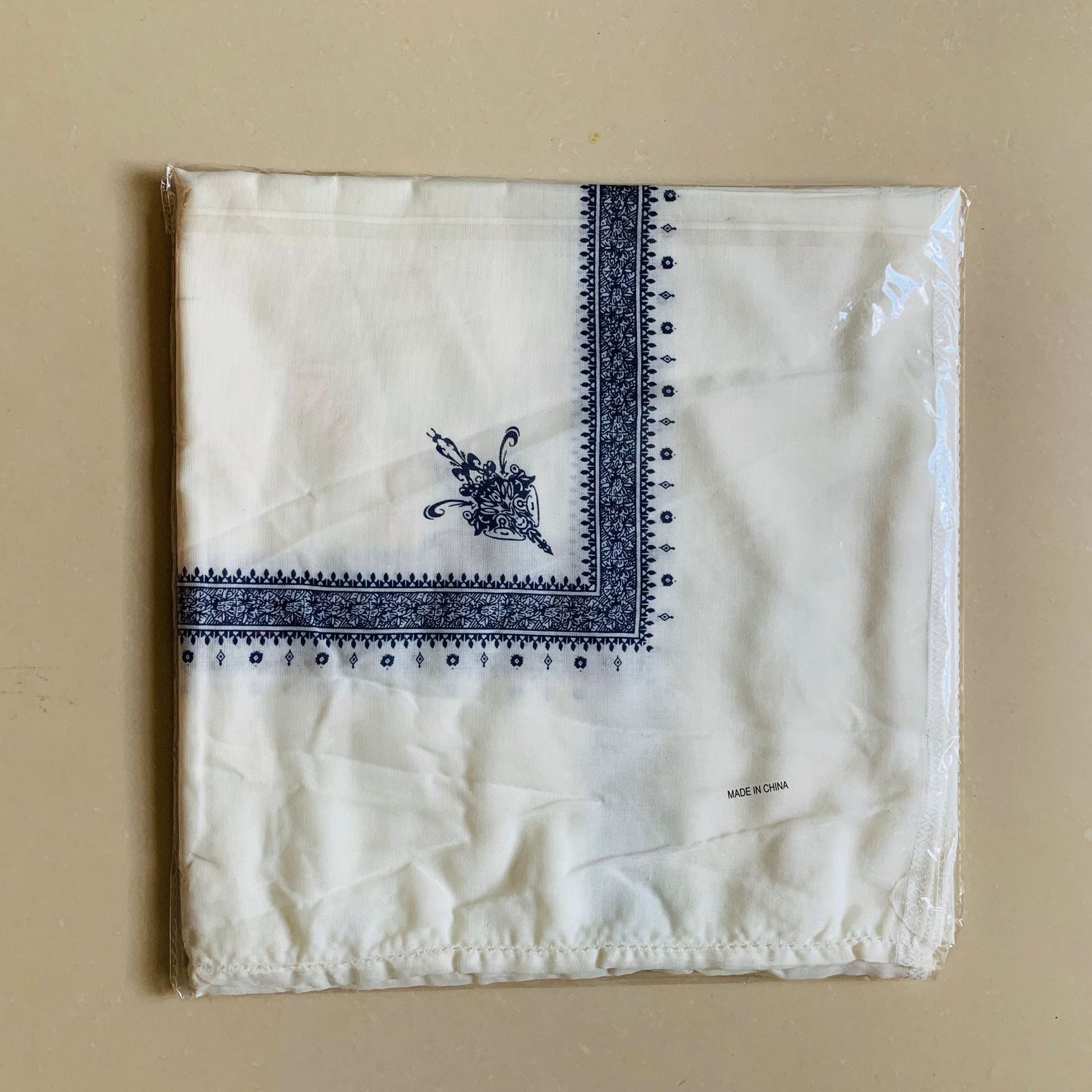 Men’s Fashion Printed Square Scarf