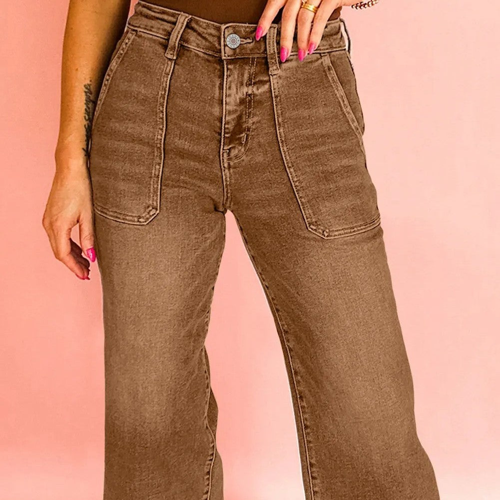 Women’s Slim Fit Cotton-Blend Pants – Casual Everyday Style
