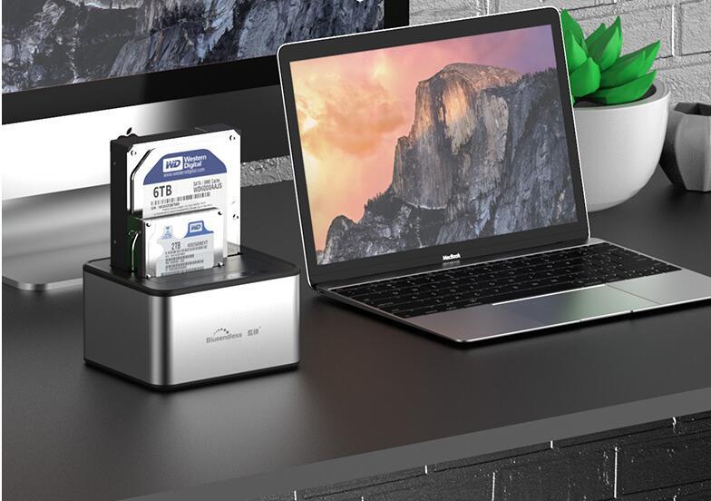 2.5″ USB 3.0 Hard Disk Box – SSD/HDD External Enclosure, Plug-and-Play