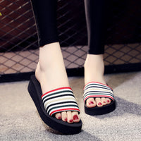 3cm White Striped