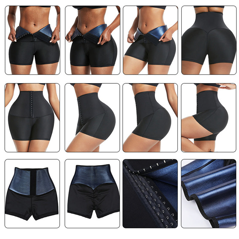 Hot Thermo Sweat Leggings High Waist Body Shaper – Slimming & Shaping Workout Pants