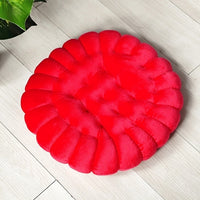 Round Biscuit Pad Red