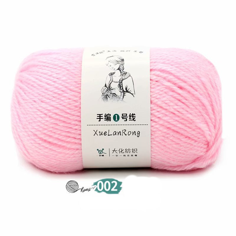 Hand-Knitted Scarf Yarn Ball, 4-Strand Coarse Australian Wool – DIY Knitting, Crochet, and Craft Projects