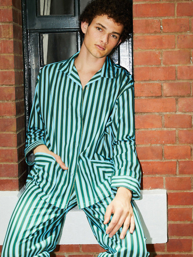 Women's Striped Homewear Long Sleeve