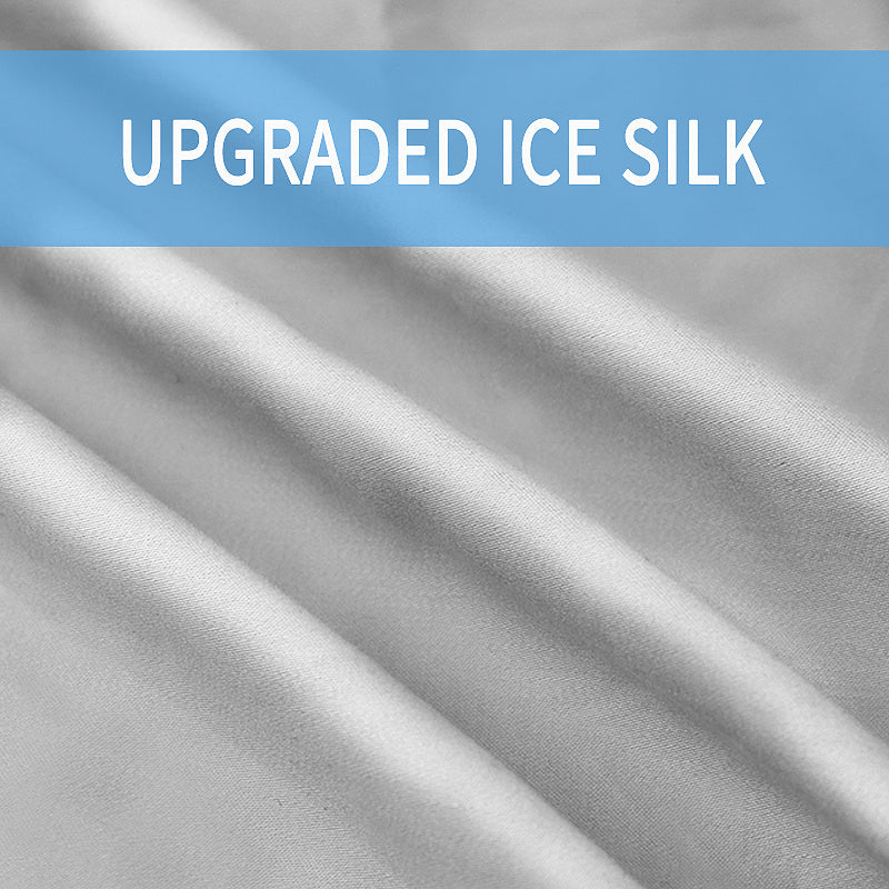 Summer U-Shaped Maternity Pillow – Ice Silk Cooling Pregnancy Support Pillow