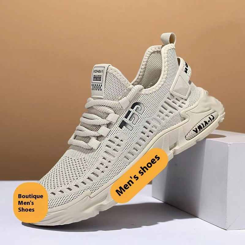 Plus Size Men's Shoes Mesh Casual Sports