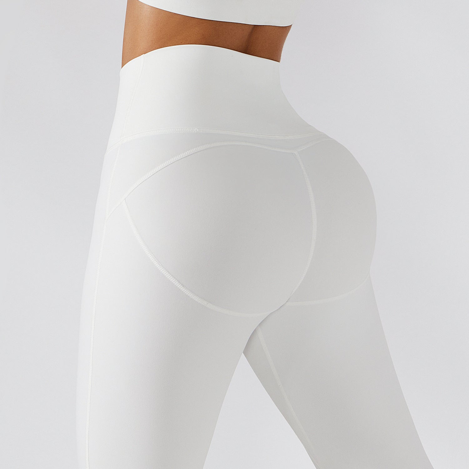 Women’s Ribbed Activewear One-Shoulder Top, Leggings & Skirt Options