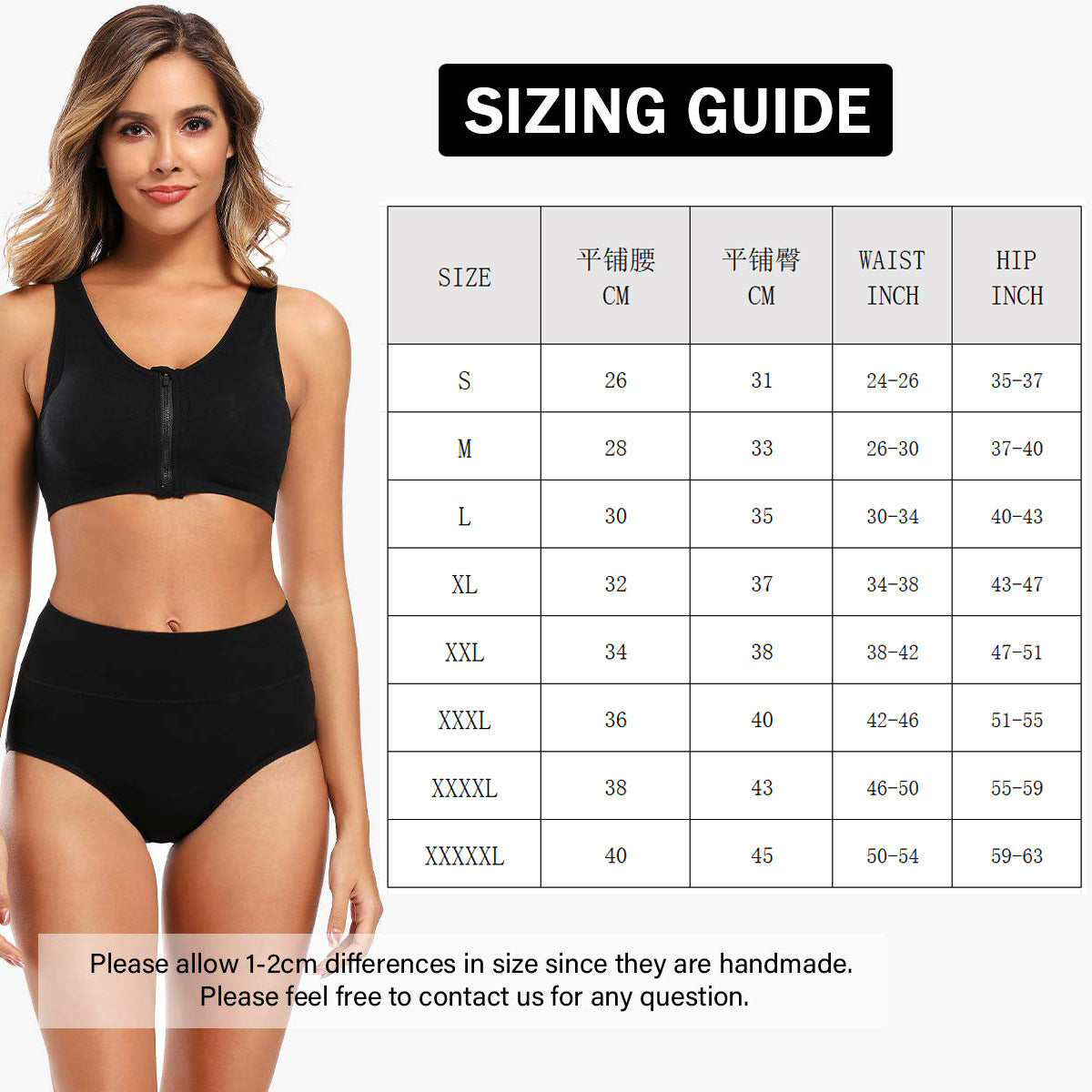 Women’s High-Waist Shaping Underwear – Control Briefs (Plus Size)