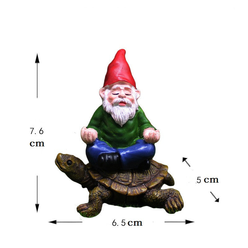 Garden Zen Turtle Micro Landscape Ornament Resin Crafts