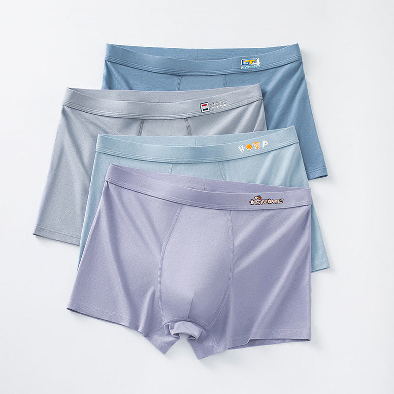 Fashion Printed Male Student Boxers