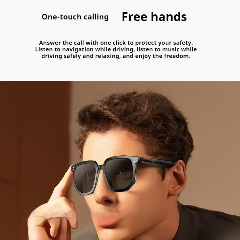 AI Smart Wireless Bluetooth Audio Sunglasses